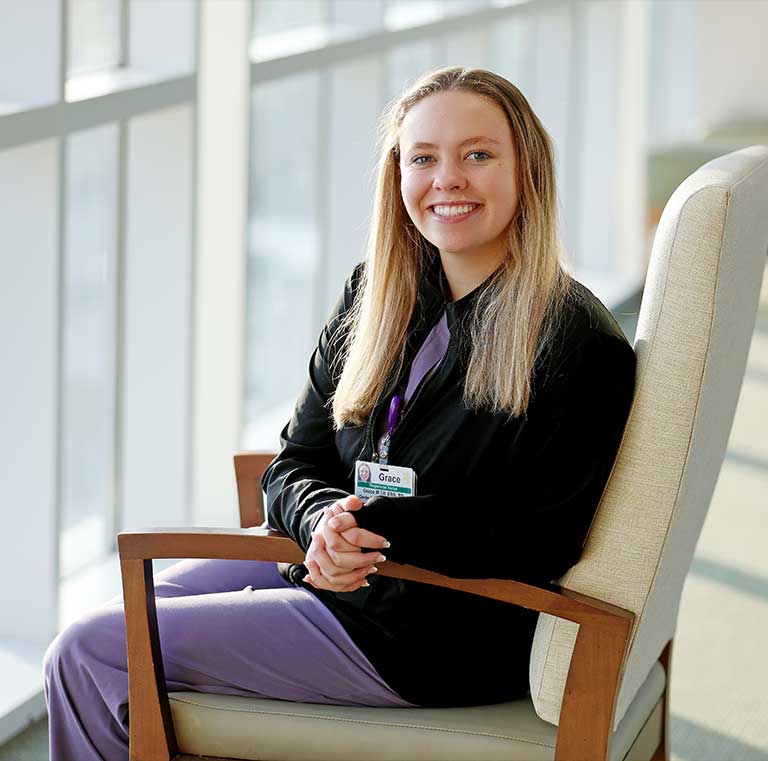 A smiling Lexington Health employee.